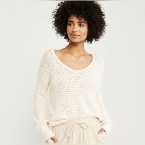 Abercrombie Slouchy Scoopneck Sweater